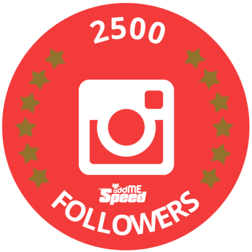 2500 Followers